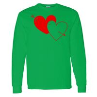 Heavy Cotton 100% Cotton Long Sleeve T Shirt Thumbnail