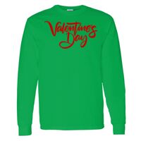 Heavy Cotton 100% Cotton Long Sleeve T Shirt Thumbnail