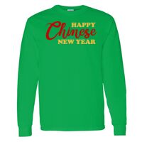 Heavy Cotton 100% Cotton Long Sleeve T Shirt Thumbnail