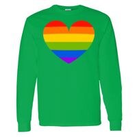 Heavy Cotton 100% Cotton Long Sleeve T Shirt Thumbnail