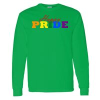 Heavy Cotton 100% Cotton Long Sleeve T Shirt Thumbnail