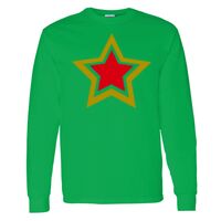 Heavy Cotton 100% Cotton Long Sleeve T Shirt Thumbnail