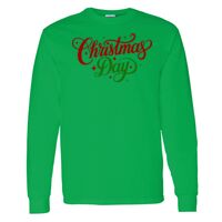 Heavy Cotton 100% Cotton Long Sleeve T Shirt Thumbnail
