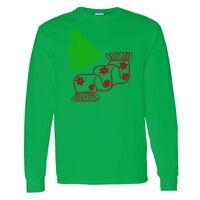 Heavy Cotton 100% Cotton Long Sleeve T Shirt Thumbnail
