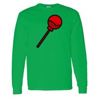 Heavy Cotton 100% Cotton Long Sleeve T Shirt Thumbnail
