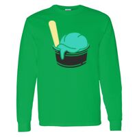 Heavy Cotton 100% Cotton Long Sleeve T Shirt Thumbnail