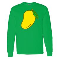 Heavy Cotton 100% Cotton Long Sleeve T Shirt Thumbnail