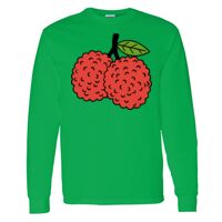 Heavy Cotton 100% Cotton Long Sleeve T Shirt Thumbnail