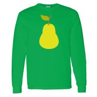 Heavy Cotton 100% Cotton Long Sleeve T Shirt Thumbnail