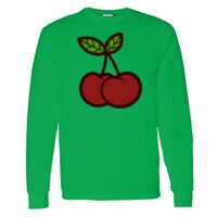 Heavy Cotton 100% Cotton Long Sleeve T Shirt Thumbnail