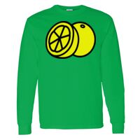Heavy Cotton 100% Cotton Long Sleeve T Shirt Thumbnail