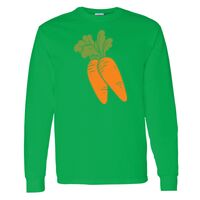 Heavy Cotton 100% Cotton Long Sleeve T Shirt Thumbnail