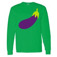 Heavy Cotton 100% Cotton Long Sleeve T Shirt Thumbnail