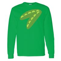 Heavy Cotton 100% Cotton Long Sleeve T Shirt Thumbnail
