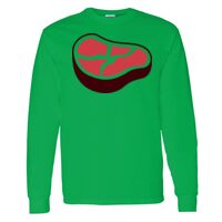 Heavy Cotton 100% Cotton Long Sleeve T Shirt Thumbnail