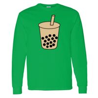 Heavy Cotton 100% Cotton Long Sleeve T Shirt Thumbnail