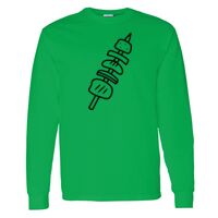 Heavy Cotton 100% Cotton Long Sleeve T Shirt Thumbnail
