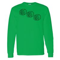 Heavy Cotton 100% Cotton Long Sleeve T Shirt Thumbnail