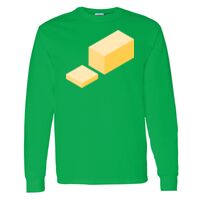 Heavy Cotton 100% Cotton Long Sleeve T Shirt Thumbnail
