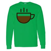 Heavy Cotton 100% Cotton Long Sleeve T Shirt Thumbnail