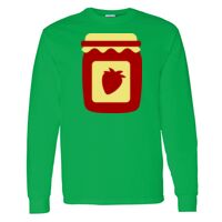 Heavy Cotton 100% Cotton Long Sleeve T Shirt Thumbnail
