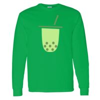 Heavy Cotton 100% Cotton Long Sleeve T Shirt Thumbnail