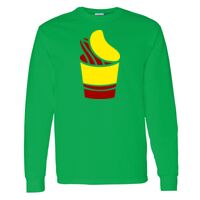 Heavy Cotton 100% Cotton Long Sleeve T Shirt Thumbnail