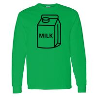 Heavy Cotton 100% Cotton Long Sleeve T Shirt Thumbnail