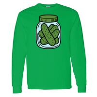 Heavy Cotton 100% Cotton Long Sleeve T Shirt Thumbnail