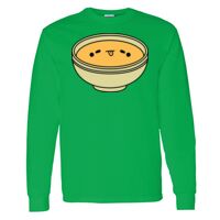 Heavy Cotton 100% Cotton Long Sleeve T Shirt Thumbnail