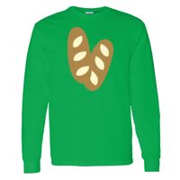 Heavy Cotton 100% Cotton Long Sleeve T Shirt Thumbnail