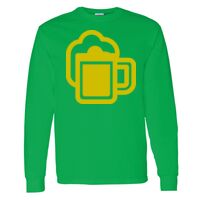 Heavy Cotton 100% Cotton Long Sleeve T Shirt Thumbnail