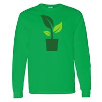 Heavy Cotton 100% Cotton Long Sleeve T Shirt Thumbnail