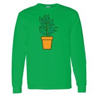 Heavy Cotton 100% Cotton Long Sleeve T Shirt Thumbnail