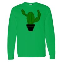 Heavy Cotton 100% Cotton Long Sleeve T Shirt Thumbnail
