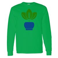 Heavy Cotton 100% Cotton Long Sleeve T Shirt Thumbnail
