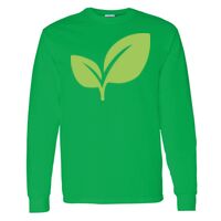 Heavy Cotton 100% Cotton Long Sleeve T Shirt Thumbnail