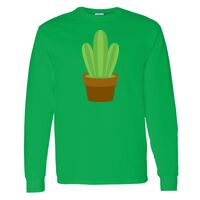 Heavy Cotton 100% Cotton Long Sleeve T Shirt Thumbnail