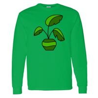 Heavy Cotton 100% Cotton Long Sleeve T Shirt Thumbnail