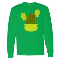 Heavy Cotton 100% Cotton Long Sleeve T Shirt Thumbnail