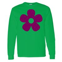 Heavy Cotton 100% Cotton Long Sleeve T Shirt Thumbnail
