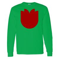 Heavy Cotton 100% Cotton Long Sleeve T Shirt Thumbnail