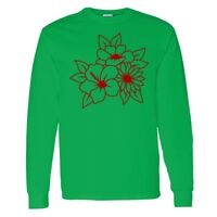 Heavy Cotton 100% Cotton Long Sleeve T Shirt Thumbnail