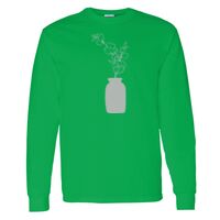 Heavy Cotton 100% Cotton Long Sleeve T Shirt Thumbnail