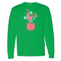 Heavy Cotton 100% Cotton Long Sleeve T Shirt Thumbnail