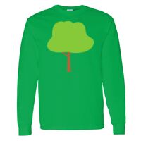 Heavy Cotton 100% Cotton Long Sleeve T Shirt Thumbnail