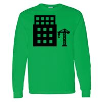 Heavy Cotton 100% Cotton Long Sleeve T Shirt Thumbnail