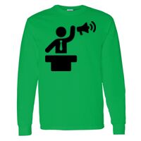 Heavy Cotton 100% Cotton Long Sleeve T Shirt Thumbnail