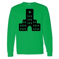 Heavy Cotton 100% Cotton Long Sleeve T Shirt Thumbnail