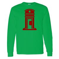 Heavy Cotton 100% Cotton Long Sleeve T Shirt Thumbnail